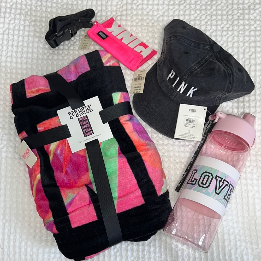 PINK Victoria's Secret Bundle Set - Black and PINK Victoria's Secret